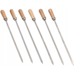 Smeigtukai mėsos iešmams kepti ant grotelių - 6 vnt