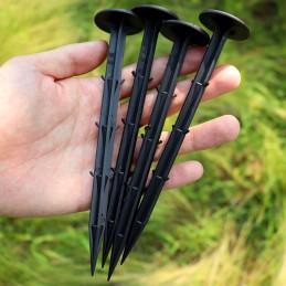 Smeigtukai/smeigtukai agrotekstilės inkarui 100 vnt, 15,5 cm