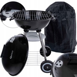 39 cm apvalios anglies kepsninės su dangčiu ir dangteliu Geko G80512