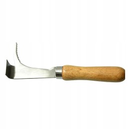 Nerūdijančio plieno bitininkystės kaltas su barstytuvu