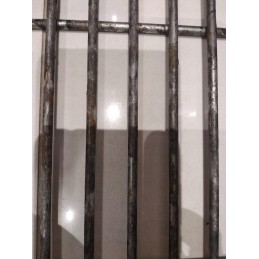 Chromuotos grotelės griliui statyti 60x40