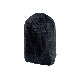 Sodo kepsninė su anglimis, didelės grotelės, 41 cm, su dangteliu ir juodu Geko dangteliu