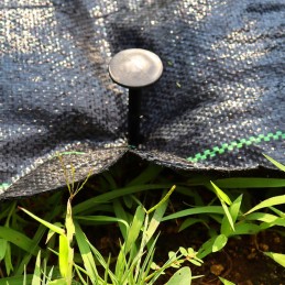 Smeigtukai/smeigtukai agrotekstilės inkarui 100 vnt, 15,5 cm