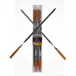 Iešmeliai griliui, 60 cm, rinkinyje 4 vnt