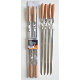 Iešmeliai griliui, 60 cm, rinkinyje 4 vnt