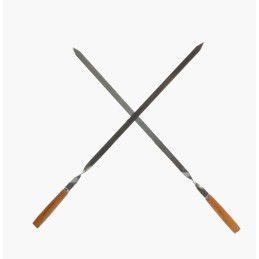 Iešmeliai griliui, 60 cm, rinkinyje 4 vnt