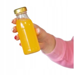 10x sulčių buteliukai 125 ml stikliniai sulčių buteliai su užsukamu dangteliu