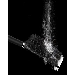 Nerūdijančio plieno grotelių valymo šepetys