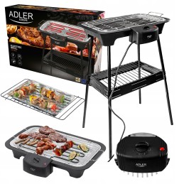 Laisvai pastatomos 2in1 elektrinės kepsninės AD 6602