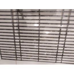 Chromuotos grotelės griliui statyti 60x40