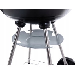 39 cm apvalios anglies kepsninės su dangčiu ir dangteliu Geko G80512