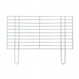 Grilio grotelės 54x34, pagamintos iš nerūdijančio, rūgštims atsparaus plieno, tankios, 4 mm vielos