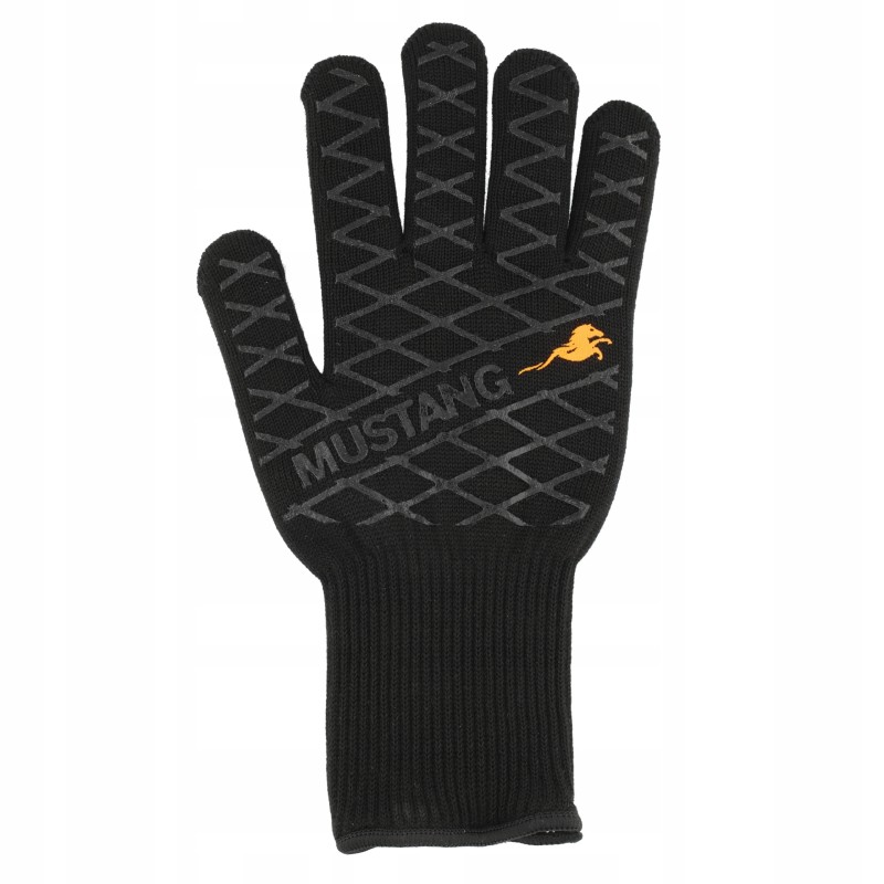 Temperatūrai atspari apsauginė Kevlar kepsninė pirštinė – mustangas