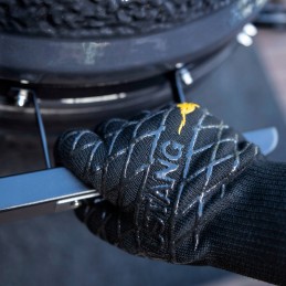 Temperatūrai atspari apsauginė Kevlar kepsninė pirštinė – mustangas