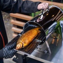 Temperatūrai atspari apsauginė Kevlar kepsninė pirštinė – mustangas