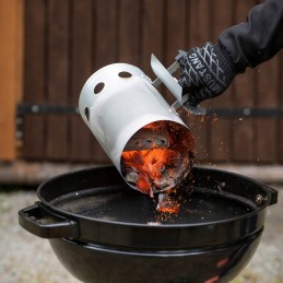 Temperatūrai atspari apsauginė Kevlar kepsninė pirštinė – mustangas