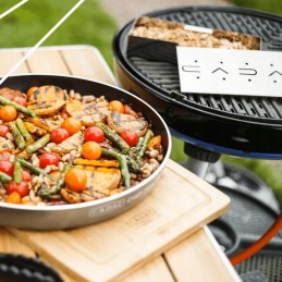 Universali cadac rūkykla anglies ir dujinėms kepsninėms