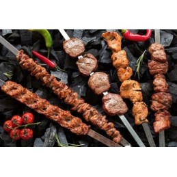 ⭐⭐Šašlyko iešmelių kepsninė 60cm-10vnt⭐⭐