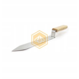 trumpas nerūdijančio plieno bitininkystės peilis