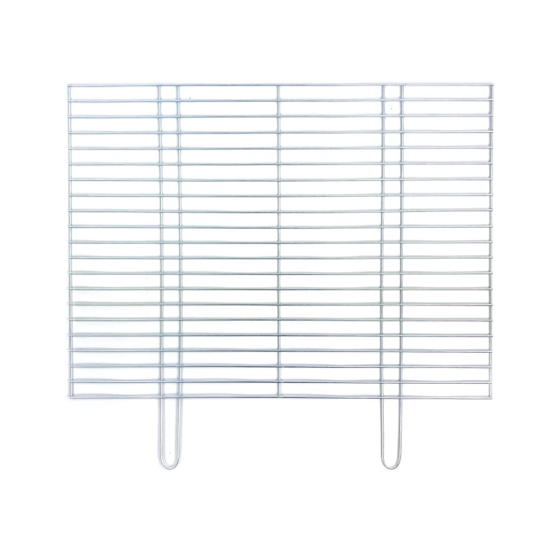 Grilio grotelės 80x60, chromuotos