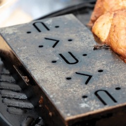 Universali cadac rūkykla anglies ir dujinėms kepsninėms