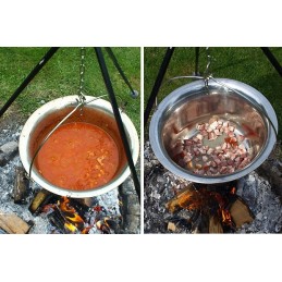 Vengriškas nerūdijančio plieno katilas, 13l