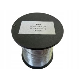 Cinkuota žarnos viela, skersmuo 0,4 mm (0,50 kg), gamintojas