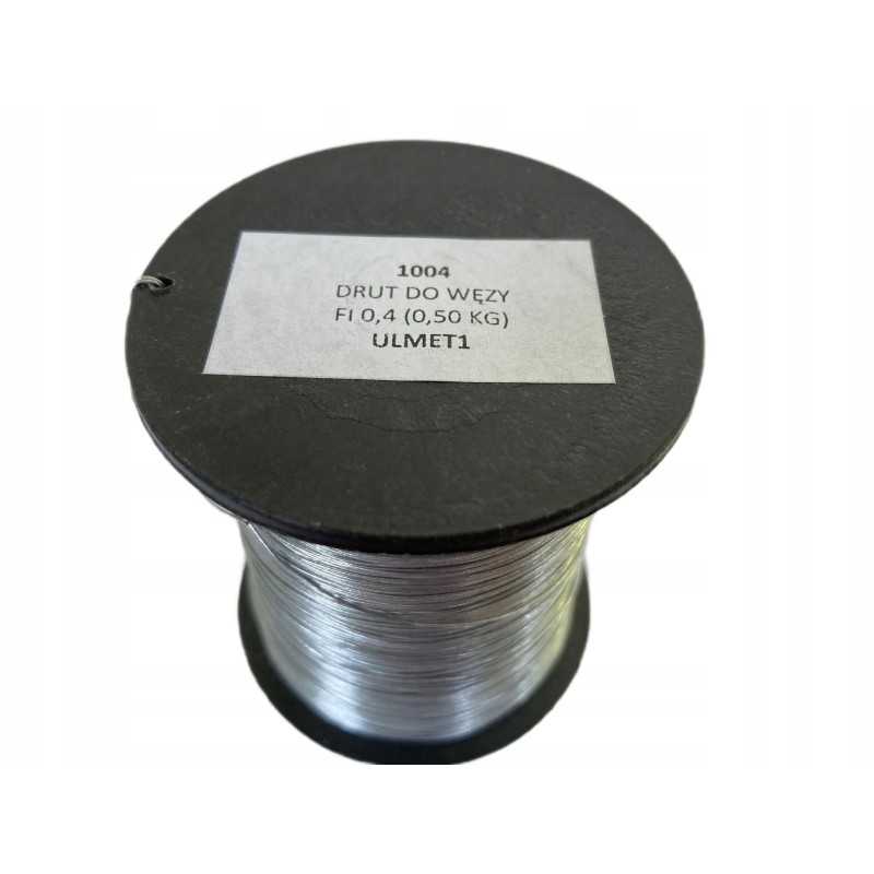 Cinkuota žarnos viela, skersmuo 0,4 mm (0,50 kg), gamintojas