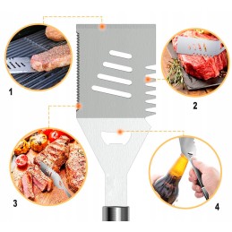 Bbq legend set - kepsninės reikmenų rinkinys dėkle