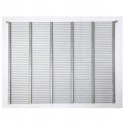 Vertikalios metalinės pertvaros grotelės - 370x290mm