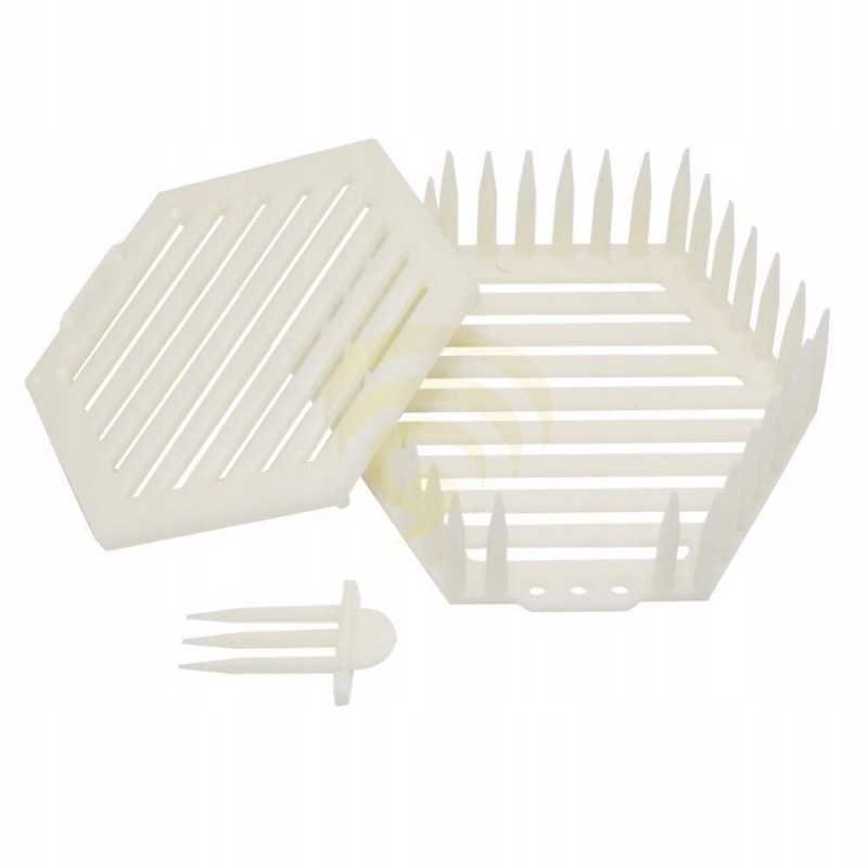 Kepurėlė bičių motinėlėms, izoliatorius maitinimui