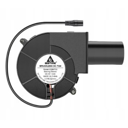 Turbo ventiliatorius dc 12v rutulinis ventiliatorius nešiojamas galingas sprogimas