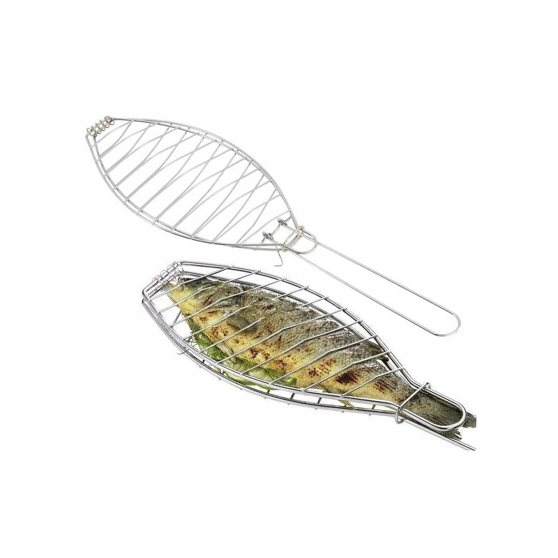 Grilis žuviai kepti, turistinis grilis