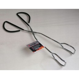 Nerūdijančio plieno kepimo žnyplės su izoliuotomis rankenomis