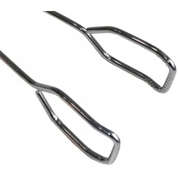 Nerūdijančio plieno kepimo žnyplės su izoliuotomis rankenomis