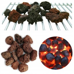 Vulkaninė lava dujiniam griliui