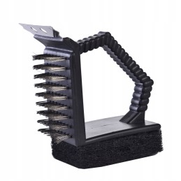 Prof šepetys, trys viename universalus grandiklis, skirtas orkaitės grotelių grotelėms valyti