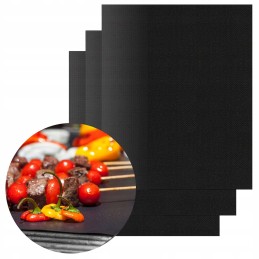 Grilio kilimėlis 6 vnt 40x33 tefloninis kepimo kilimėlis