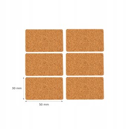 30x lipnios kamštienos etiketės sulčių stiklainiams