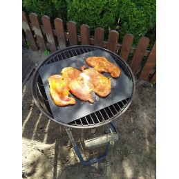 Tefloninis grilio kilimėlis, grilio kepimo skarda x4