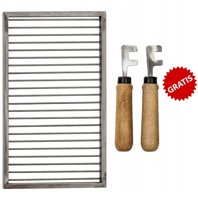 Mūsų grotelių savybės: