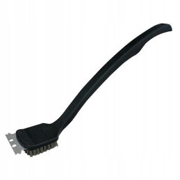 Šepetys grilio grotelių valymui grandikliu