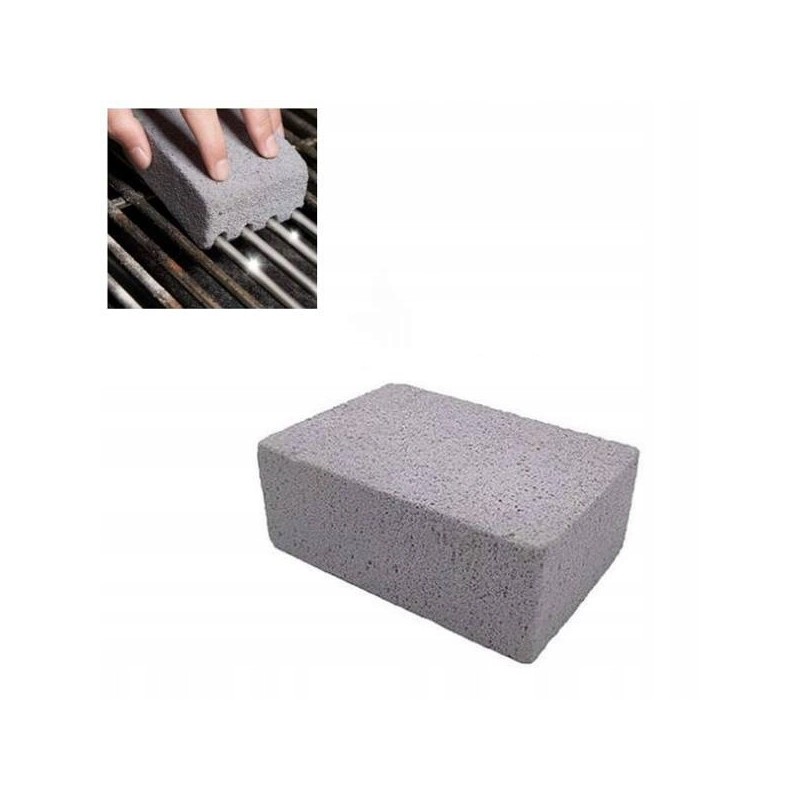 Grilio ir orkaitės valymo akmuo, grotelių valiklis, pemza 10x7x4cm