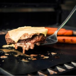 3x tefloninis grilio kilimėlis grilio padėklas kepimui ant grotelių