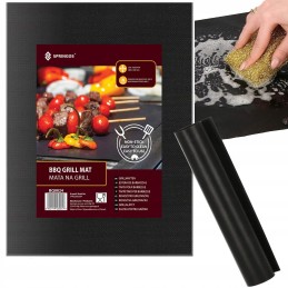 Grilio kilimėlis ir tefloninė kepimo skarda