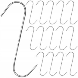 Stiprūs rūkymo kabliukai mėsai rūkyti, 15 vnt