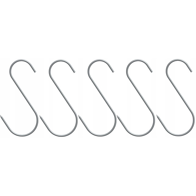 Rūkyklos kabliukai - tradiciniai, 5 vnt.