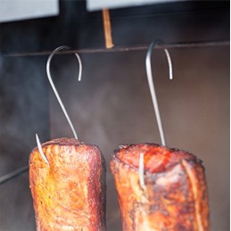 Rūkyklos kabliukai - tradiciniai, 5 vnt.