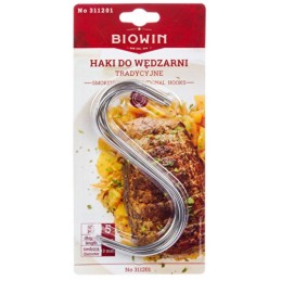 Rūkyklos kabliukai - tradiciniai, 5 vnt.