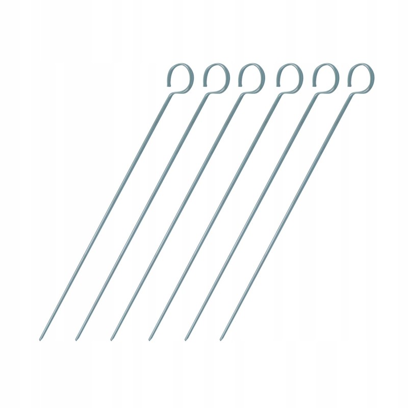 41 cm plokšti kebabo iešmeliai šampano grilyje 12 vnt